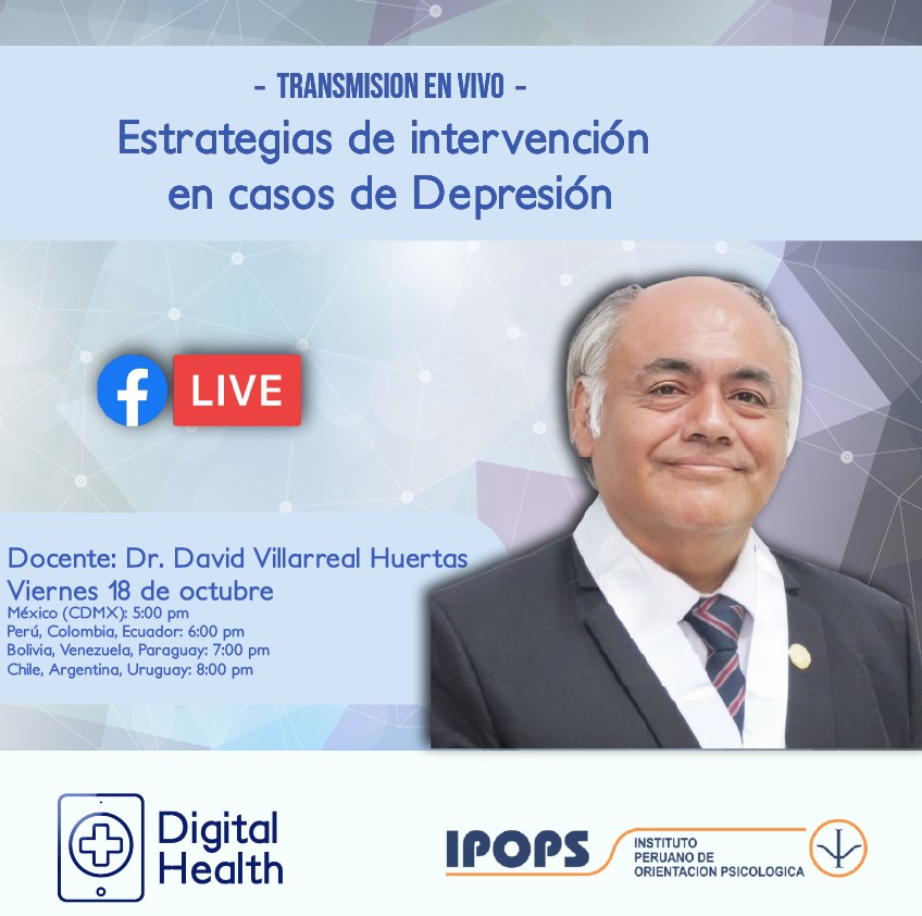 Webinar | Estrategias de intervención en casos de depresión