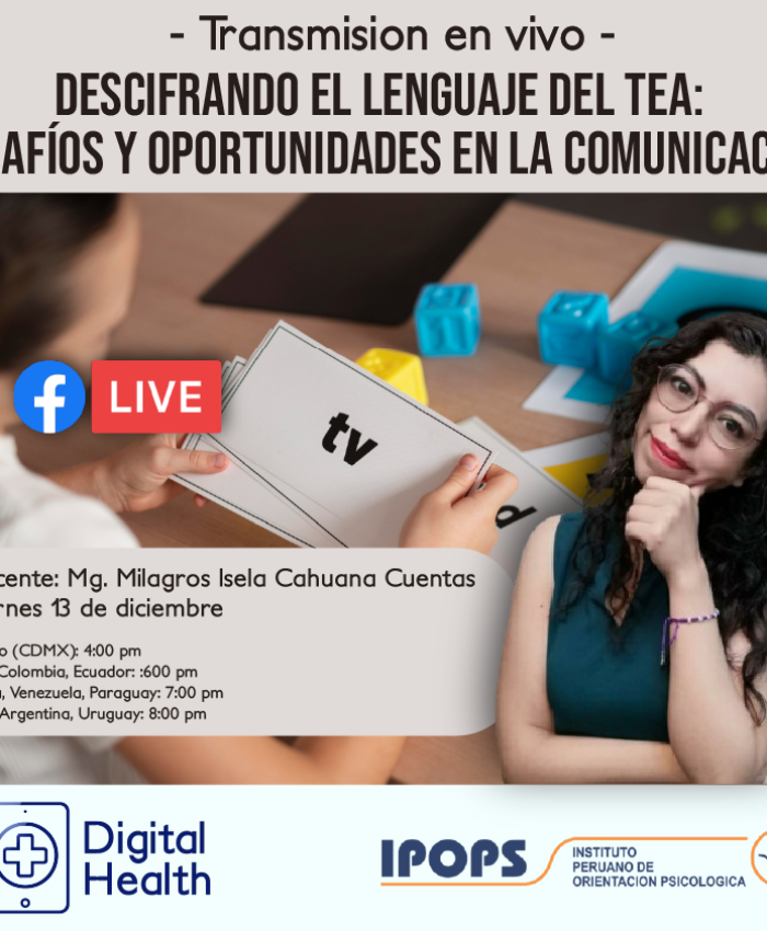 Webinar | Descifrando el lenguaje del TEA: desafíos y oportunidades en la comunicación.