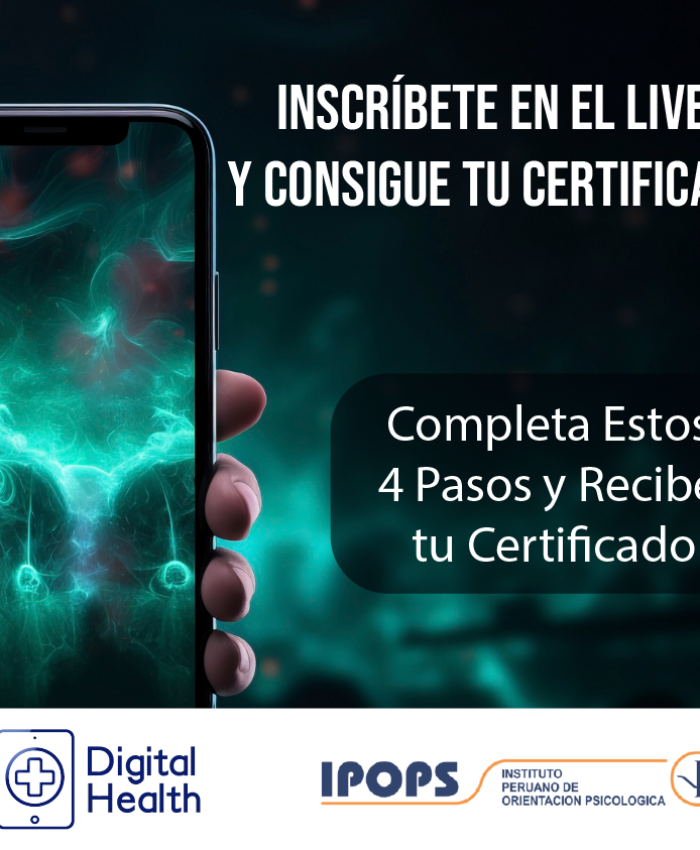 Participa de nuestros Lives que te brindan un certificado de asistencia